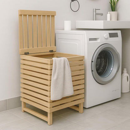 DIY Laundry Box | Wooden Storage Plan | Laundry Hamper Cabinet | Woodworking Digital Download